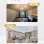 Master suite remodeling