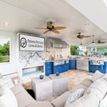 Outdoor Kitchen & Fireplace