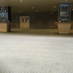 Lobby of local church