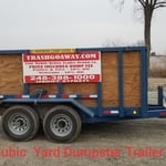 10 Cubic Yard Dumpster Trailer