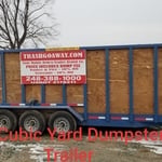 30 Cubic yard Dumpster Trailer