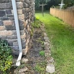 Flower Bed Mulching