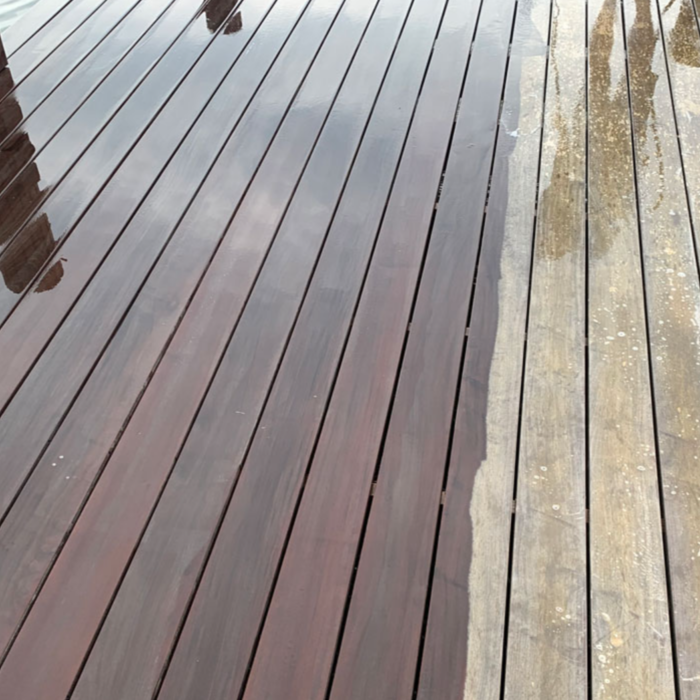 Dock Before and After