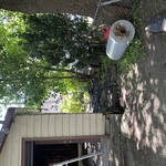 mid way done with garage
