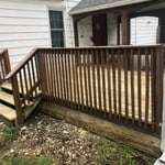 Deck to Side yard
