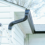 Black K Style Gutters