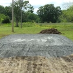 Storage shed pad