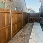 Reinstalled Old Fence