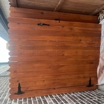 Install and Stain new gate