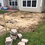 Creating a patio