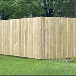 6' Solid Privacy Wood