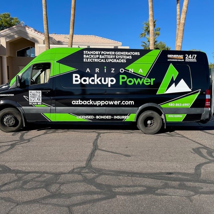Arizona Backup Power Trucks