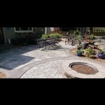 Stamped Patios/Retaining
