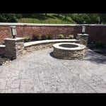 Stamped Patios/Retaining