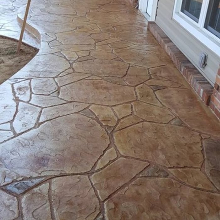 Stamped Patios/Retaining