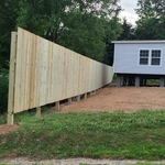 Wood Privacy Fence