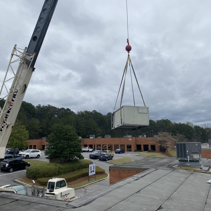Hvac Roof Top Removal