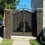 Outdoor Aluminum gates