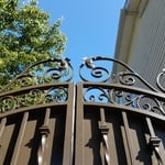 Outdoor Aluminum gates
