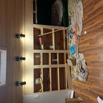 bookshelf and dog bed in progress