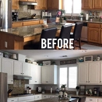 Kitchen cabinets