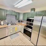 Olive Green Cabinets
