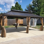 12x20 Metal Gazebo.