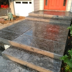 New extended front porch