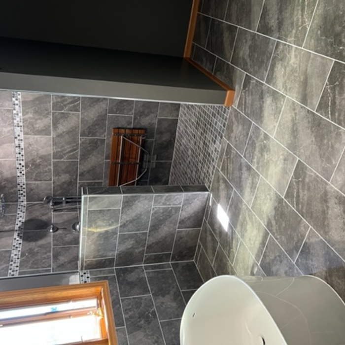 Tile Bathroom Custom Shower
