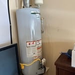 gas water heater garage
