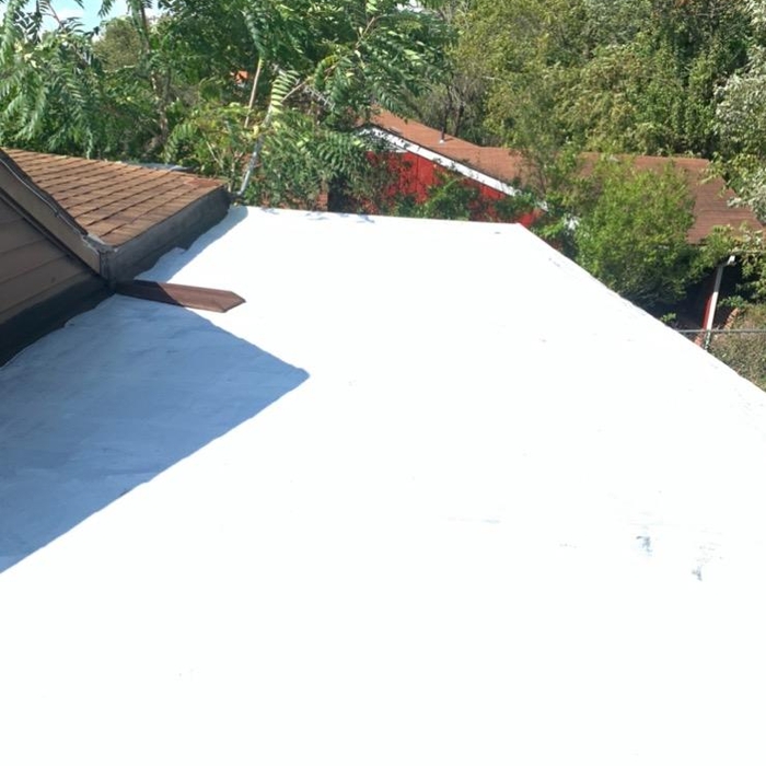 Silicone coating