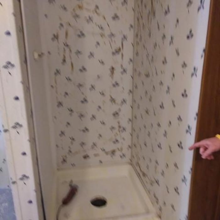 Colorful bathroom