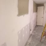 Basement flood cut repair