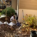 Beginning the sealing process