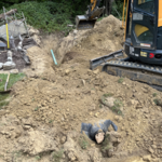 Well and water line installed