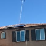 Drone Building Soft Wash