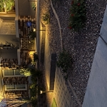 Steps with lighting