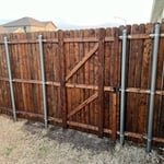 Nail Up Wood Fence