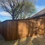 Nail Up Wood Fence