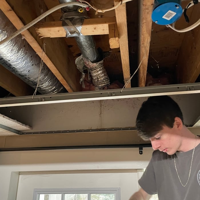 Where the blower was