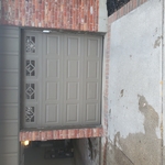 Garage Door Installed and Painted