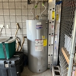 OLD WATER HEATER