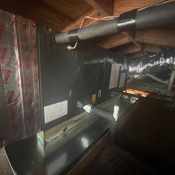 Goodman AH Install (Attic1)