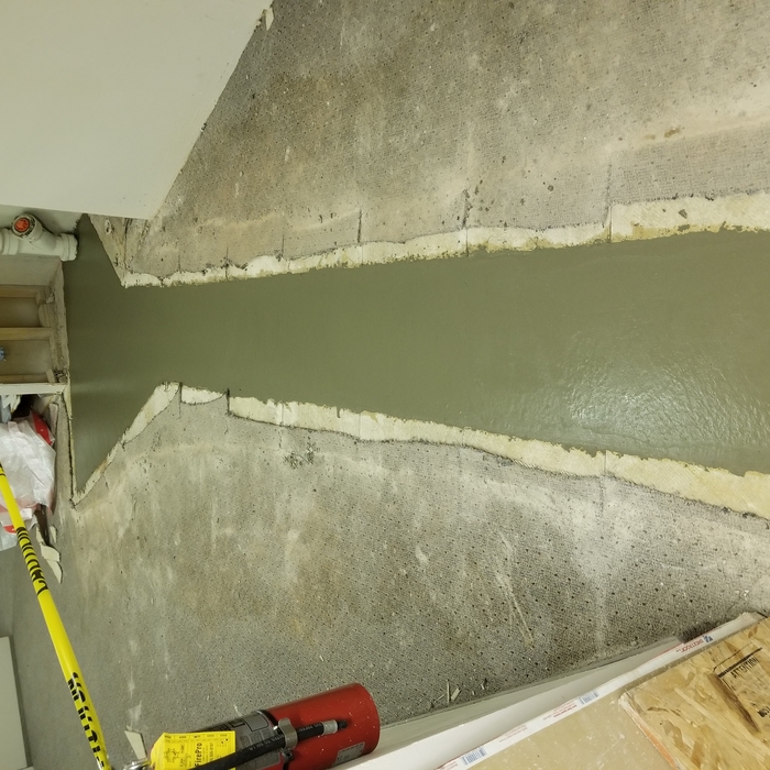 Interior Trench Repair