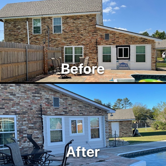 Hardie Board Install