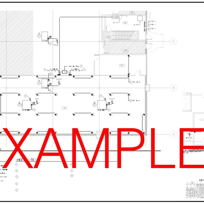 Electrical Power Floor Plan #1