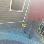 Clean and Repaint Deck