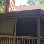 New gutter installed