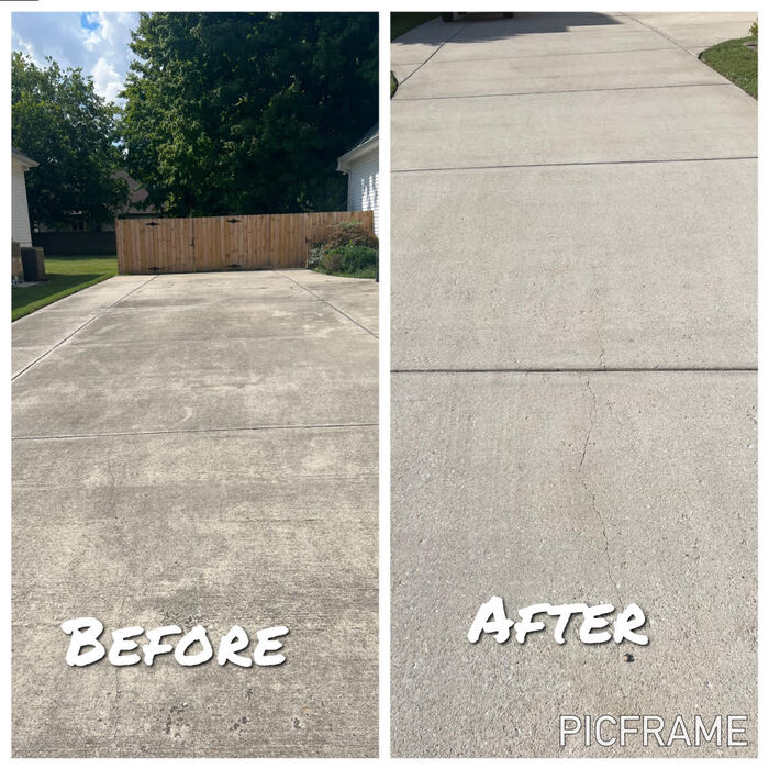 Concrete Driveway for one of my homeowners!