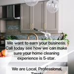 We want to earn your business!